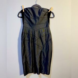 Bebe Black Sheath Cocktail Dress